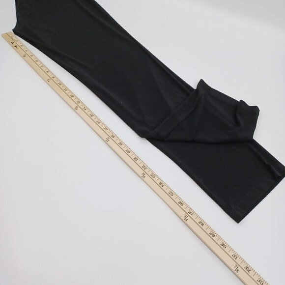 Clara Sun Woo Signature Straight Leg Pants Black Women's L Travel Minimalist - Picture 10 of 10